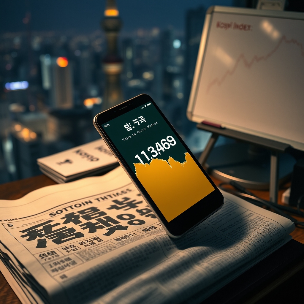 Bitcoin Price Fluctuates Amid South Korean Stock Market Bloodbath