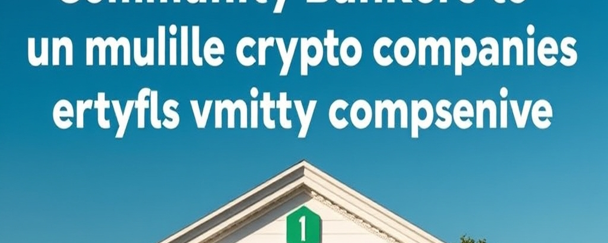 Community Bankers Take Aim at Unregulated Crypto Firms
