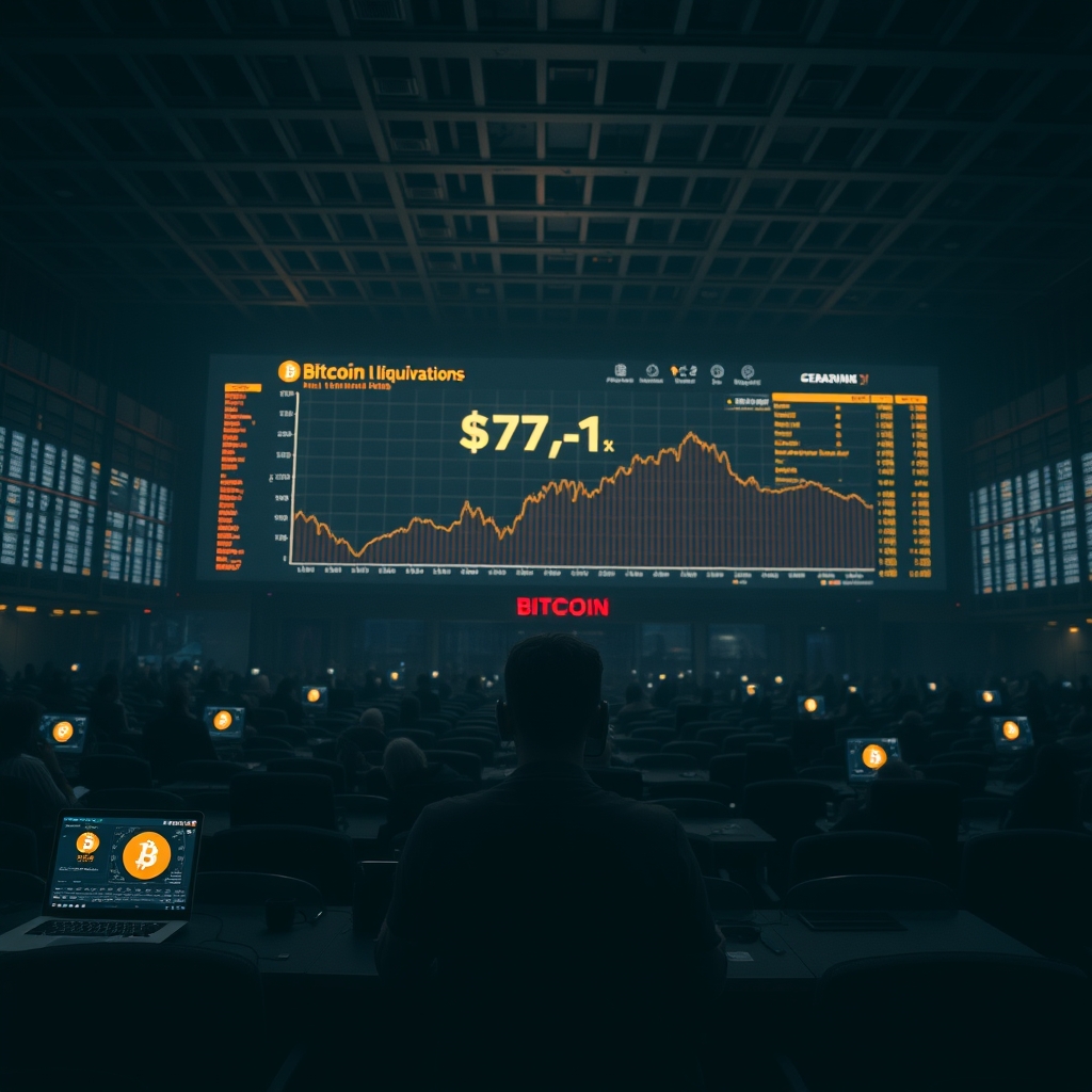 Crypto Liquidations Surge Past $770M as Bitcoin Falls Below $82K