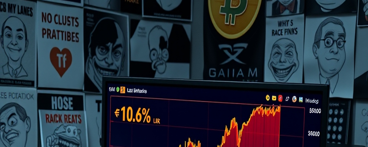 Crypto Market Surges Past $3 Trillion Amid Meme-Driven Gains