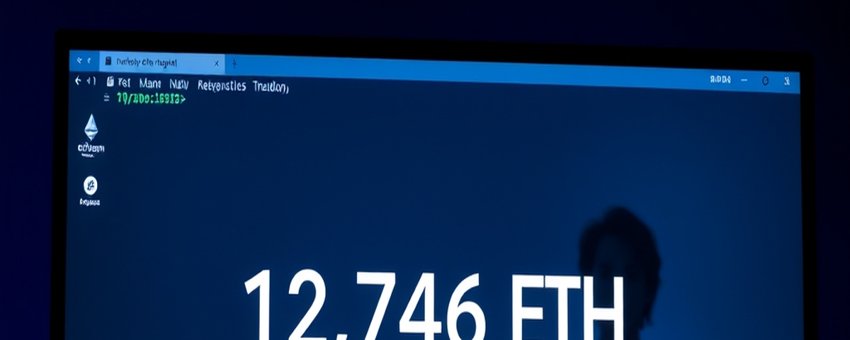 Ethereum Address Wakes Up After 10.2 Years, Holding 12,746 ETH