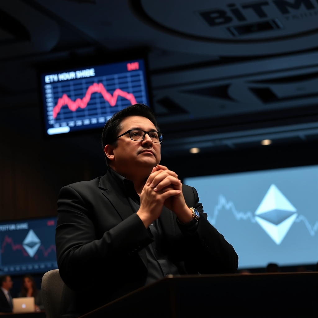 Tom Lee Warns of Ethereum Token Sell-Off