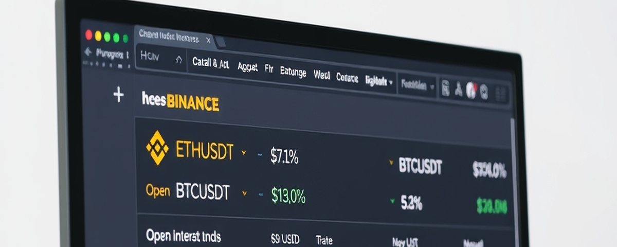 Ethereum open interest on Binance increases 2.3% despite dollar value decline