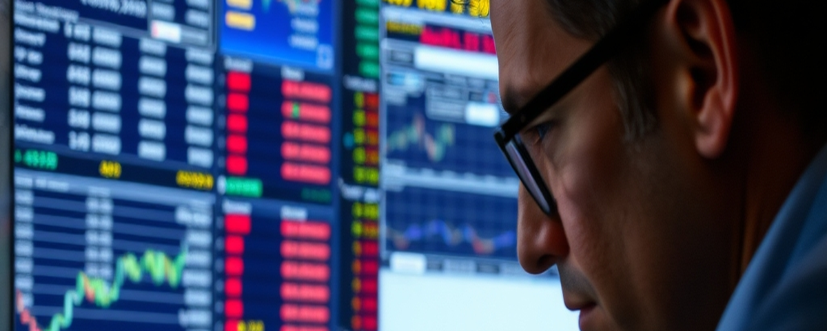 Financial Stocks Experience Volatile Trading Amid Mixed Afternoon Session