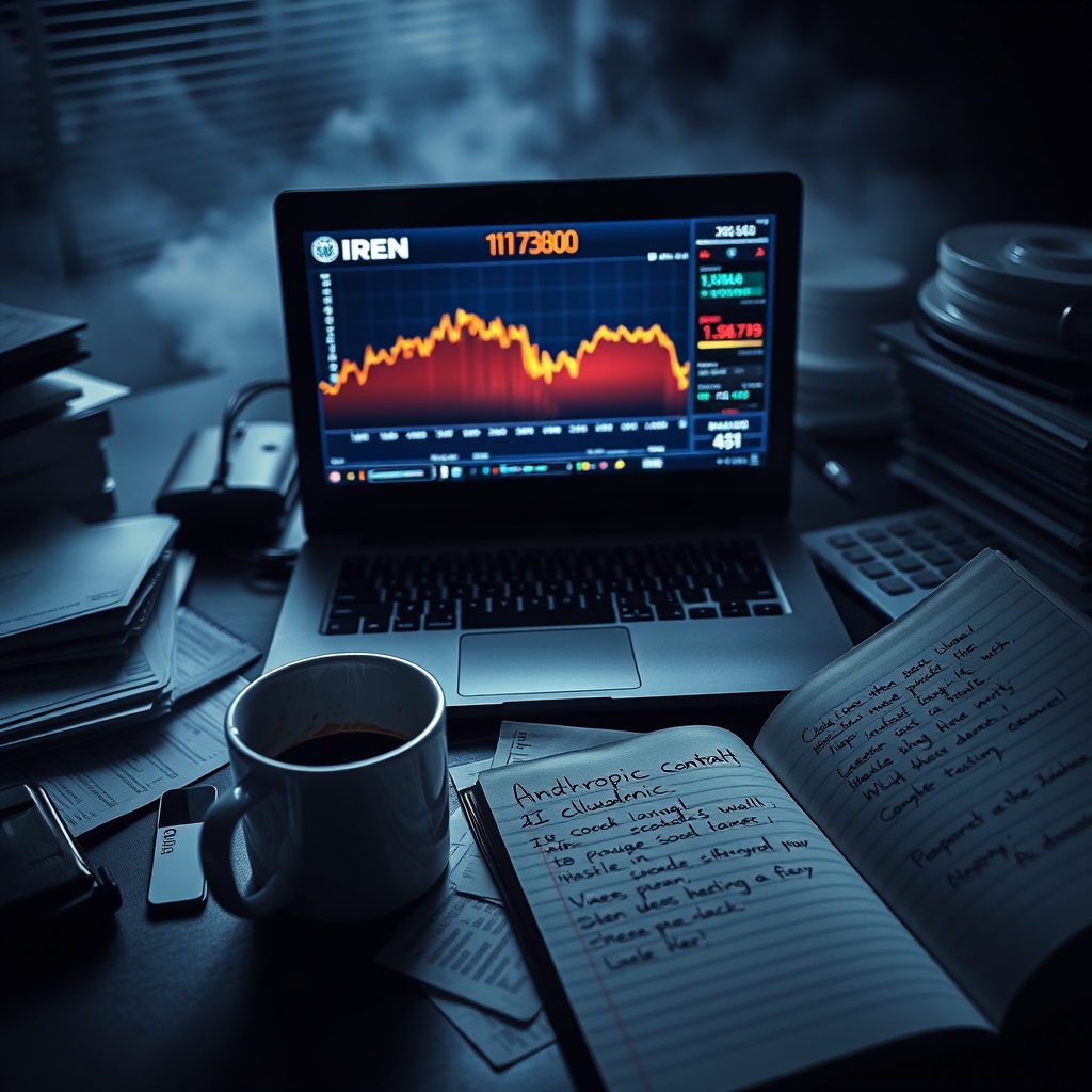 IREN Stock Slumps Amid Anthropic Cloud Report Uncertainty