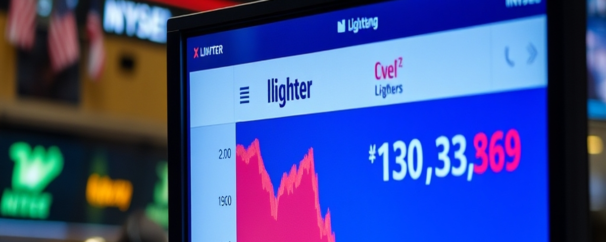 Lighter LIT Plunges 12% Amid Panic Liquidations and Bearish Sentiment