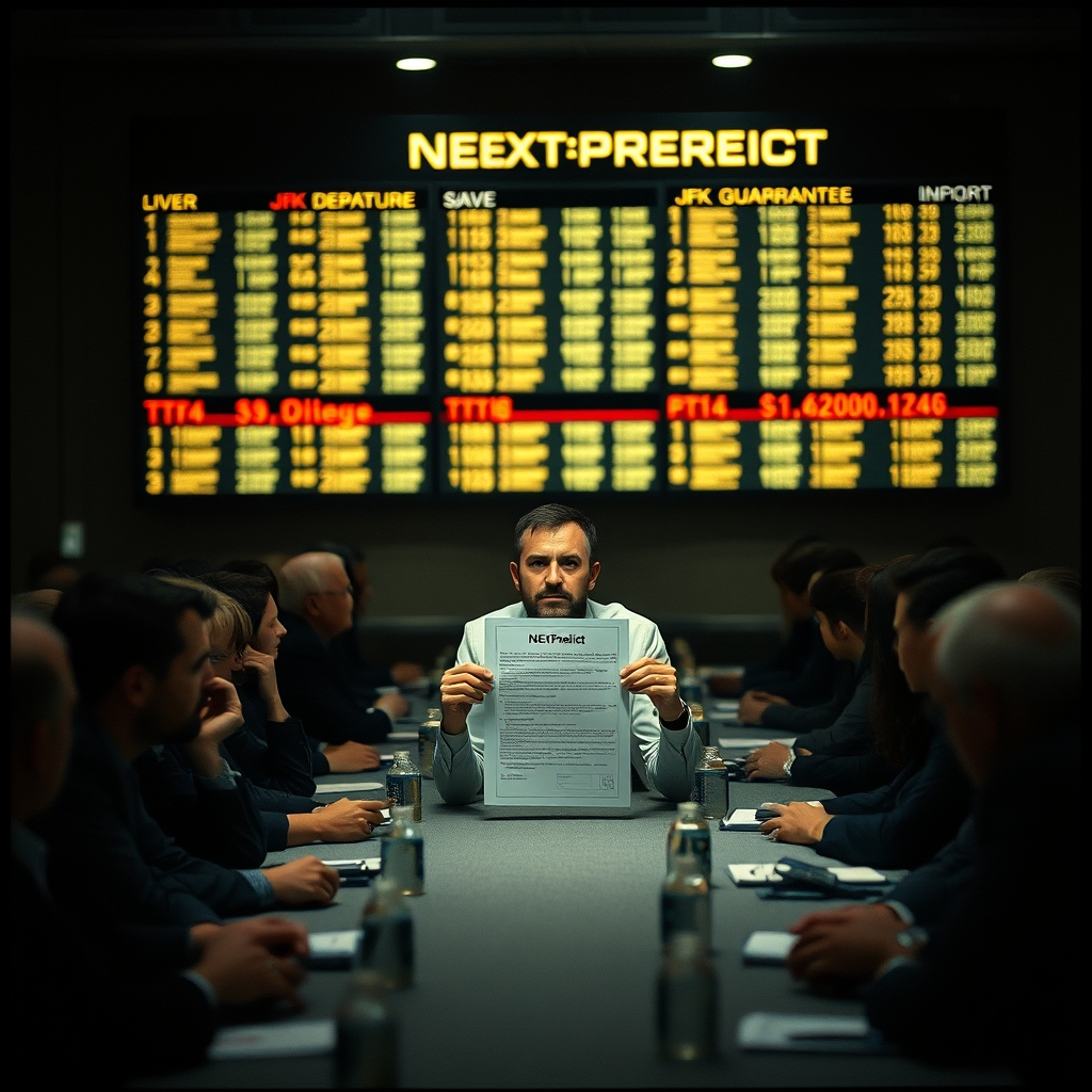 Predictive Hedges Against JFK Flight Cancellations for $3 Million Conference