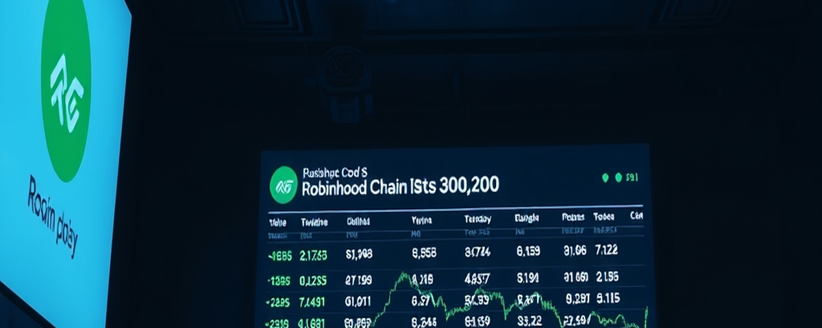 Robinhood Chain Activity Plummets Post-Launch Slump