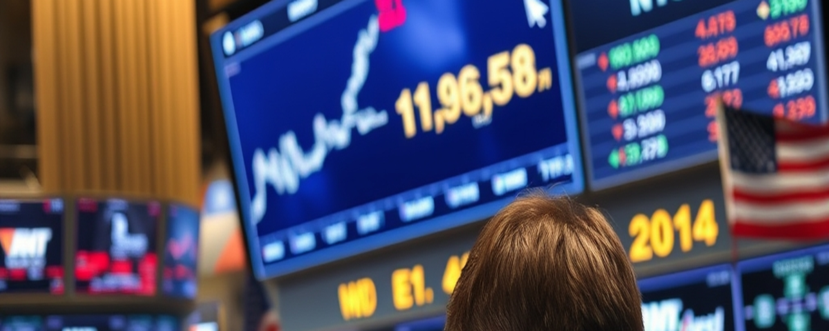Dow Gains 300 Points As Verizon Plummets; Gold Stock Shines