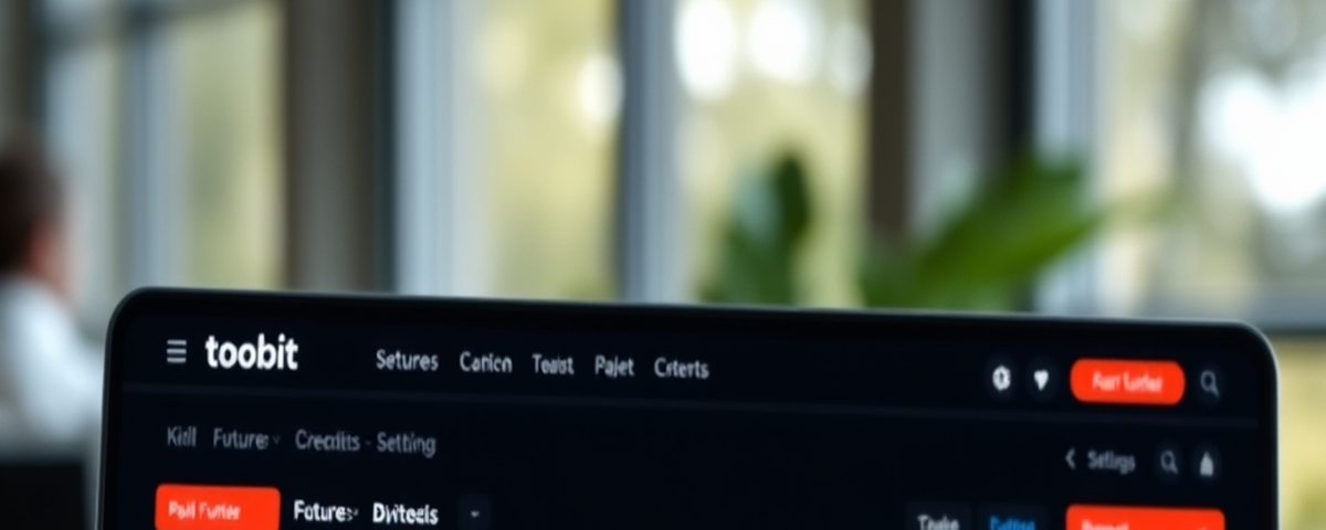 Toobit Overhauls Futures Trading Interface for Speed and Clarity