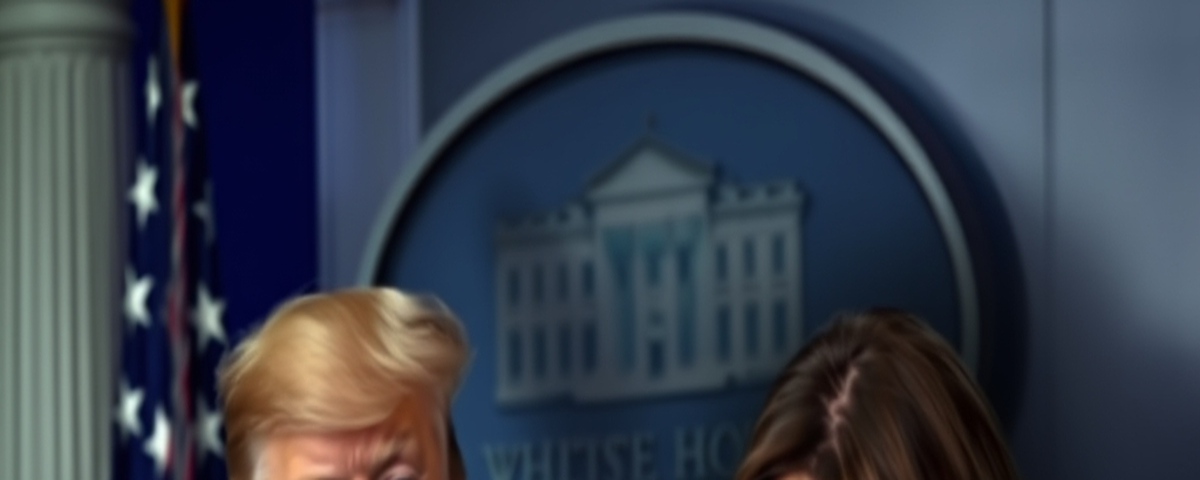 Trump Sparks Speculation on Press Secretary Katie Zacharia's Future