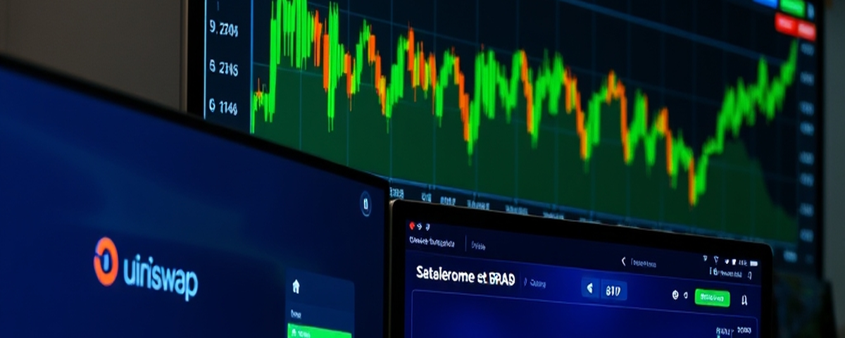 Uniswap Seizes Stablecoin DEX Dominance Amid Aerodrome's Tokenized Stock Surge