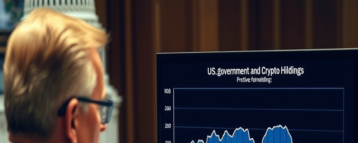 US Government Crypto Holdings Plummet $16 Billion from Peak